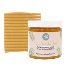Load image into Gallery viewer, Underarm Turmeric Brightening Bundle |Turmeric Soap | Turmeric Scrub