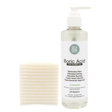 Load image into Gallery viewer, Vaginal Health & Wellness Boric Acid Shower Gel And Bar Soap Bundle