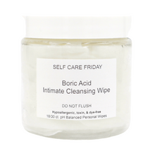 Load image into Gallery viewer, Dye Free Hypoallergenic Toxin Boric Acid Feminine Wipes For Ph Balance