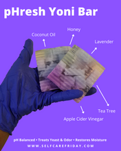 Load image into Gallery viewer, pHresh Yoni Lavender Bar Soap