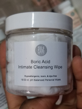Load image into Gallery viewer, Dye Free Hypoallergenic Toxin Boric Acid Feminine Wipes For Ph Balance