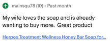 Load image into Gallery viewer, Ph Balance Herbal & Honey Gel Bar Soap For Yoni Health And Wellness