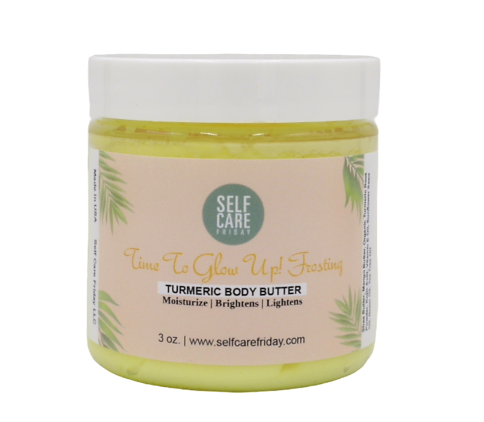 Time To Glow Up! Frosting Turmeric Body Butter